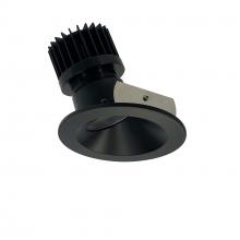 Nora NIO-4RWCDXBB/HL - 4" Iolite LED Round Wall Wash, 1500lm/2000lm (varies by housing), Comfort Dim, Black Reflector /