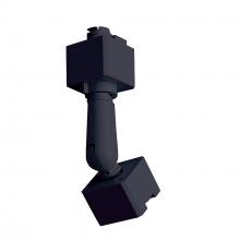 Nora NT-333B - Sloped Track Head Adapter for H-Style Track Systems, Black Finish