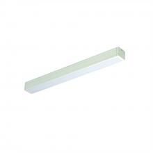 Nora NUD-6818/27W - 18" Bravo FROST LED Linear, 500lm/ft, 10W, 2700K, White Finish