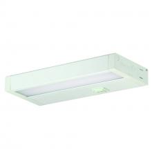 Nora NUD-8808/30WH - 8" LEDUR Under Cabinet with Dedicated CCT (3000K), 360lm/ft, 4.5W, White Finish