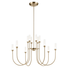 Kichler 52759CPZLED - Chandelier Extra Large Multi Tier 12Lt