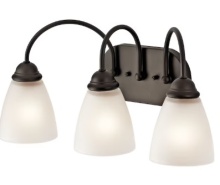 Kichler 45639OZ - Bath 3Lt