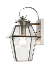 Livex Lighting 2181-91 - 1 Light BN Outdoor Wall Lantern