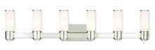 Livex Lighting 52126-35 - 6 Light PN Wall Sconce/ Bath Light