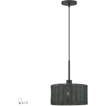 Livex Lighting 60113-04 - 1 Light Black Pendant