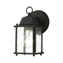 Livex Lighting 7506-14 - 1 Lt Textured Black Outdoor Wall Lantern