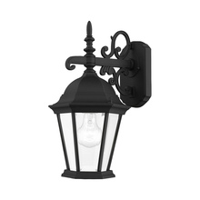 Livex Lighting 7555-14 - 1 Lt Textured Black Outdoor Wall Lantern