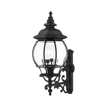 Livex Lighting 7701-14 - 4 Lt Textured Black Outdoor Wall Lantern
