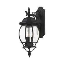 Livex Lighting 7707-14 - 3 Lt Textured Black Outdoor Wall Lantern