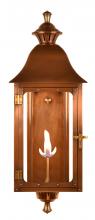 The Coppersmith AH36G - CopperSmith Biltmore Antler Hill 36 Inch Gas Lantern in Antique Copper
