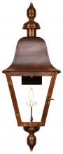 The Coppersmith BM30G - CopperSmith Belmont 30 Inch Gas Lantern in Antique Copper
