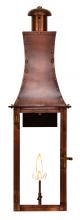 The Coppersmith CH36G - CopperSmith Churchill 36 Inch Gas Lantern in Antique Copper