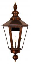 The Coppersmith ES62G - CopperSmith Eslava Street 62 Inch Gas Lantern in Antique Copper