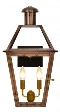 The Coppersmith GT18E - CopperSmith Georgetown 18 Inch Electric Lantern in Antique Copper