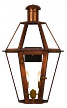 The Coppersmith MV19E - CopperSmith Mount Vernon 19 Inch Electric Lantern in Antique Copper