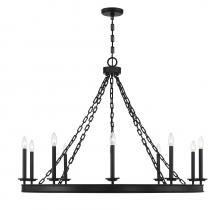 Savoy House 1-4405-10-89 - Seville 10-Light Chandelier in Matte Black