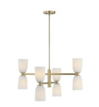 Savoy House 1-1248-8-127 - Baldwin 8-Light Chandelier in Noble Brass