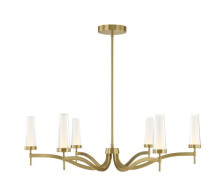 Savoy House 1-1464-6-322 - Butler 6-Light Chandelier in Warm Brass