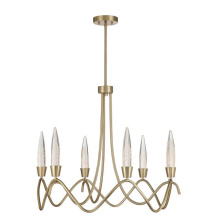 Savoy House 1-1798-6-127 - Sofia 6-Light Chandelier in Noble Brass