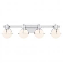 Savoy House 8-1060-4-11 - Pierce 4-Light Bathroom Vanity Light in Chrome