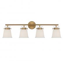 Savoy House 8-1627-4-322 - Kaden 4-Light Bathroom Vanity Light in Warm Brass