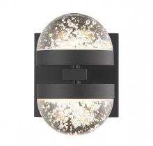 Savoy House 9-4484-2-89 - Biscayne 2-Light LED Wall Sconce in Matte Black