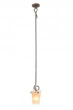 Kalco 1851AC/ANTQ - Tribecca 1 Light Mini Pendant