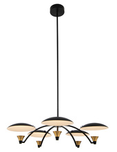Kalco 513671BWB - Redding 5 Light Chandelier