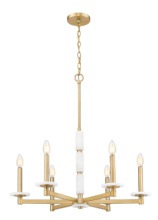 Z-Lite 3045-6MGLD - 6 Light Chandelier