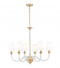 Z-Lite 1950-6RB - 6 Light Chandelier