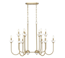 Z-Lite 352-42L-MGLD - 12 Light Linear Chandelier