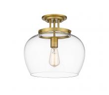 Z-Lite 473SF13-OBR - 1 Light Semi Flush Mount