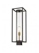 Z-Lite 584PHBS-DBZ-OBS - 1 Light Outdoor Post Mount Fixture