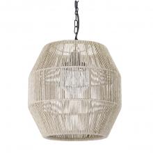 Palecek 2050-79 - TANNER OUTDOOR PENDANT GLOBE NATURAL