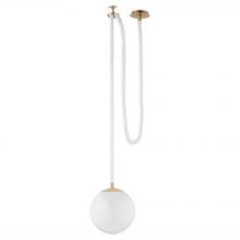 Cyan Designs 11620 - Rockport 1 Light Pendant | Aged Brass