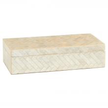Cyan Designs 11684 - Triton Rectangle Box | Pearl | Small