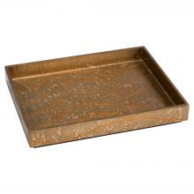 Cyan Designs 12253 - Florence Tray | Bronze Lacquer | Rectangle - Medium