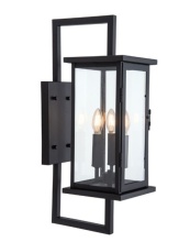Craftmade ZA8010-TB - Jordan 3 Light Outdoor Wall Lantern in Textured Black