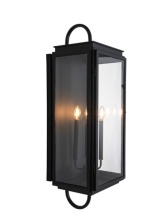 Craftmade ZA7730-TB - Irving 4 Light Outdoor Wall Lantern in Textured Black