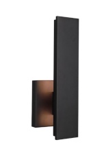 Craftmade ZA2650-MN-LED - Rens 1 Light Outdoor 12" LED Wall Lantern in Midnight