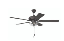Craftmade ECF201CBZ5-CBZWLN - EOS 2 Light Clear Bowl 52" Ceiling Fan