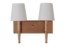 Craftmade 44602-SB - Ella 2 Light Wall Sconce in Satin Brass