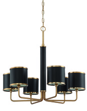 Craftmade 48826-SB - Quinn 6 Light Chandelier in Satin Brass