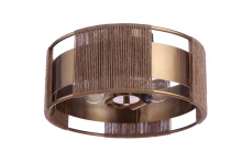Craftmade 59052-SB - Kensey 2 Light Semi Flush in Satin Brass