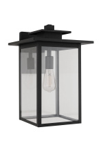 Craftmade ZA7034-TB - Rock Creek 1 Light 17.25" Outdoor Wall Lantern in Textured Black