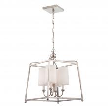 Crystorama 2245-PN - Libby Langdon Sylvan 16'' Polished Nickel Chandelier
