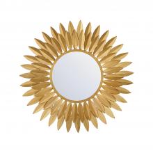 Crystorama BRH-M520-GA - Broche 20'' Antique Gold Mirror
