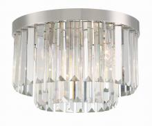 Crystorama HAY-1400-PN - Hayes 16'' Polished Nickel Flush Mount
