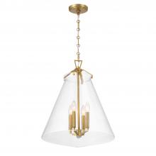 Crystorama VSS-7018-LG - Voss 18'' Luxe Gold Pendant