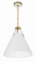 Crystorama XAV-B8305-VG - Xavier 16'' Vibrant Gold Pendant